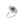 Load image into Gallery viewer, Evil Eye Anxiety Fidget Spinner Ring

