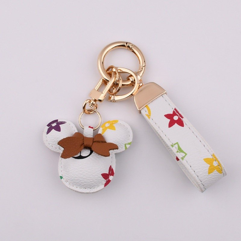 Mickey Mouse Leather Keychain Wristlet – Perimade & Co.