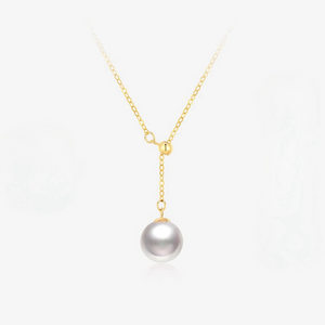 Minimalist Pearl Drop Necklace
