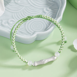 Obsidian geflochtenes passendes Paararmband