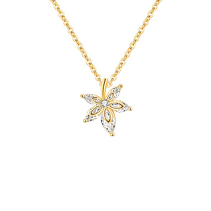 Dainty Maple Leaf Pendant Necklace