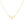Interlocking Oval Ring Pendant Necklace