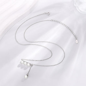 Dainty Pearl Pendant Necklace
