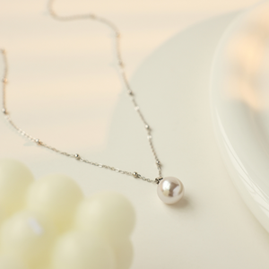 Dainty Pearl Bead Layering Necklace
