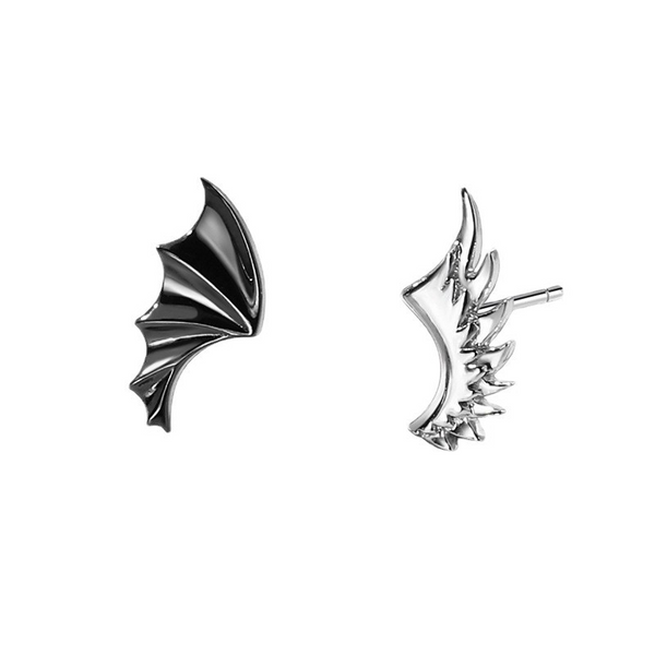 Cute Angel Devil Stud Earrings