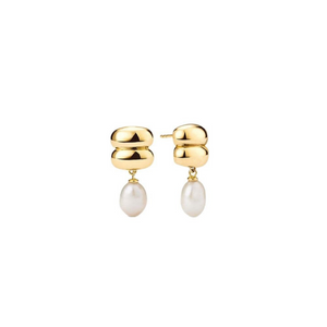 Pearl Drop Wedding Statement Earrings