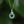 Snake Jade Circle Pendant Necklace