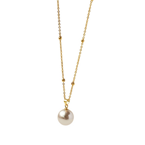 Dainty Pearl Bead Layering Necklace