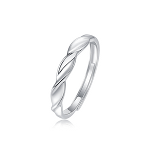 Moissanite Couple Matching Stacking Ring