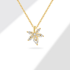 Dainty Maple Leaf Pendant Necklace