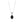 Dainty Oval Gemstone Pendant Necklace
