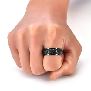 Anneau anti-stress en forme de coquillage et d'étoile de mer