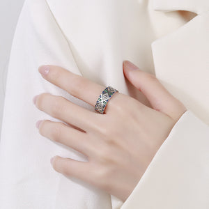 Bohemian Color Gemstone Band Ring