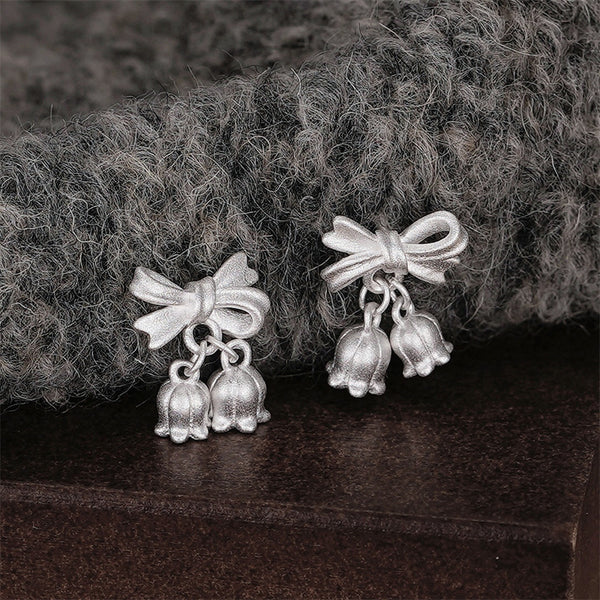 Lily of Valley Bowknot Earrings