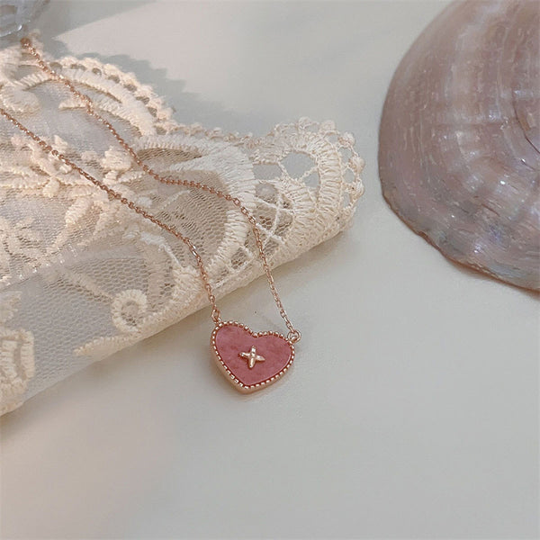 Stackable Heart Pendant Necklace