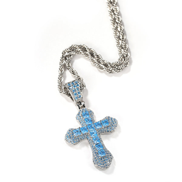 Vintage Cross Pendant Necklace
