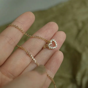 Dainty Heart Pendant Necklace