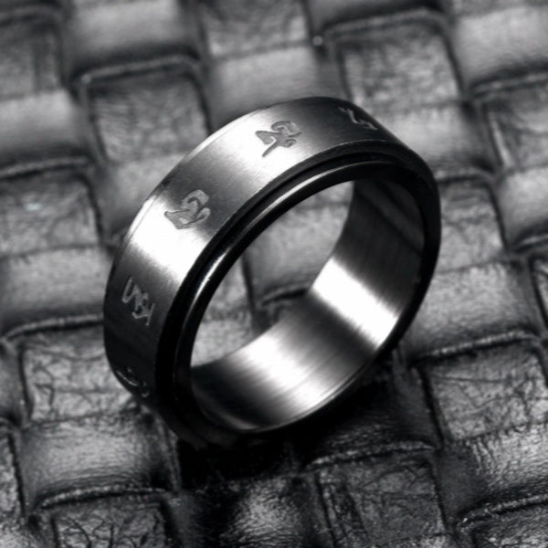 Classic 8mm Fidget Spinner Ring