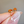 Bezel Setting Orange Gemstone Stud Earrings