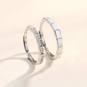 Bamboo Joint Matching Couple Band Ring