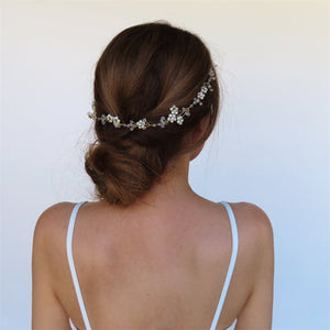 Crystal Pearl Bridal Wedding Headband