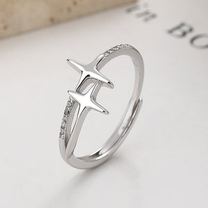 Stapelring mit Doppelstern