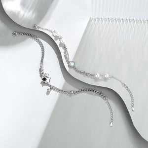 Star Moonstone Couple Matching Bracelet
