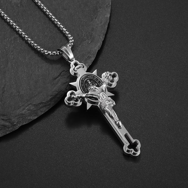 Ascension Cross Pendant Necklace