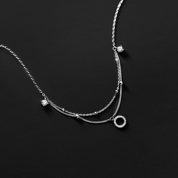 Dainty Ring Layered Anklet