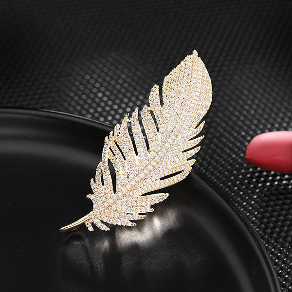 Lovely Feather Brooch