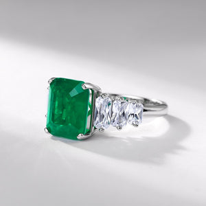 Emerald Statement Cocktail Ring