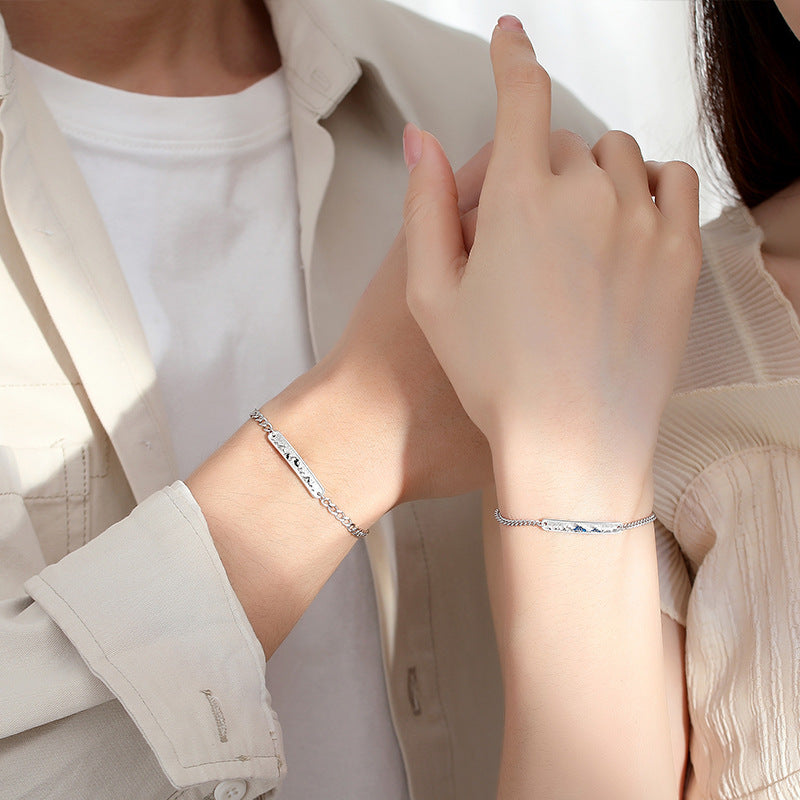 Mountain Ocean Matching Couple Bracelet – Perimade & Co.