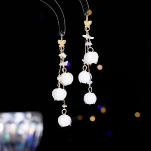 Boucles d'oreilles pendantes à crochet Lily Of Valley