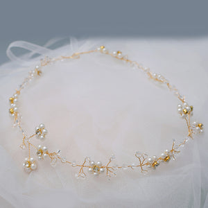 Crystal Pearl Bridal Wedding Headband
