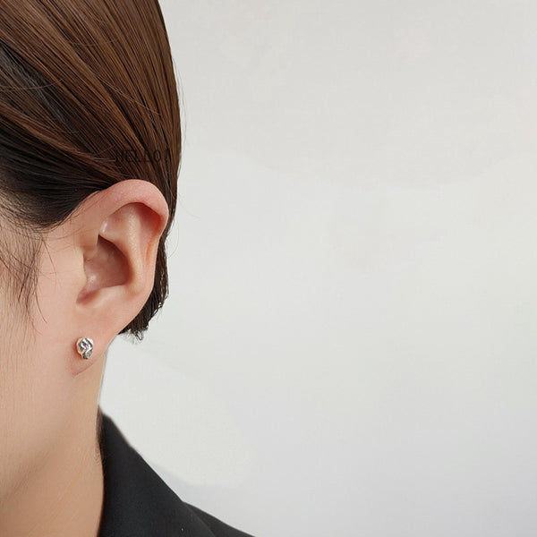 Simple Irregular Stud Earrings