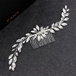 Marquise Leaf Bridal Wedding Headband