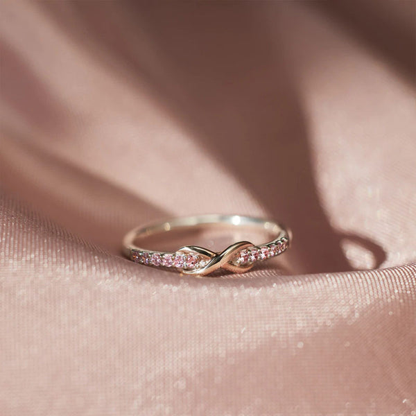 Mobius Strip Infinity Ring