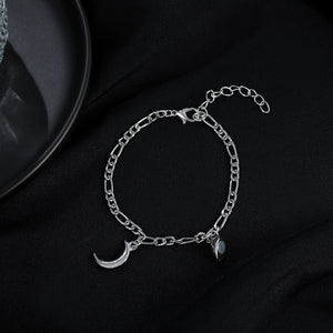 Magnetic Heart Sun Moon Couple Bracelet