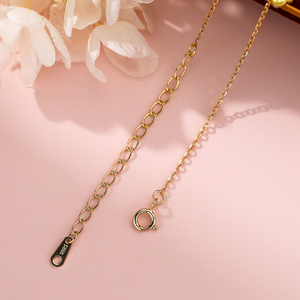 Cherry Blossom Flower Charm Necklace