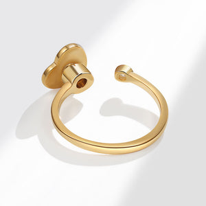Heart Anxiety Fidget Spinner Stacking Ring