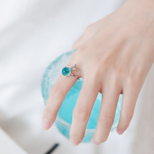 Dainty Mermaid Bubble Ring