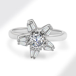 Star Anxiety Fidget Spinner Statement Ring