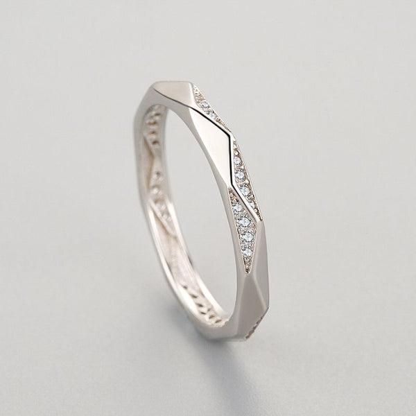 Sterling Silver Slim Stackable Ring
