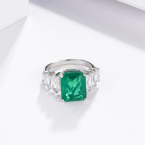 Emerald Statement Cocktail Ring