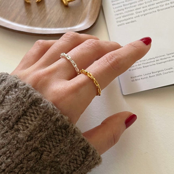 Simple Braided Knot Ring