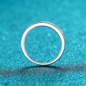 Moissanite Channel Setting Wedding Ring