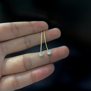 Maiglöckchen-Ohrhänger mit Haken