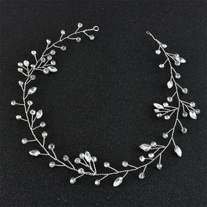 Pearl Leaf Bridal Wedding Headband
