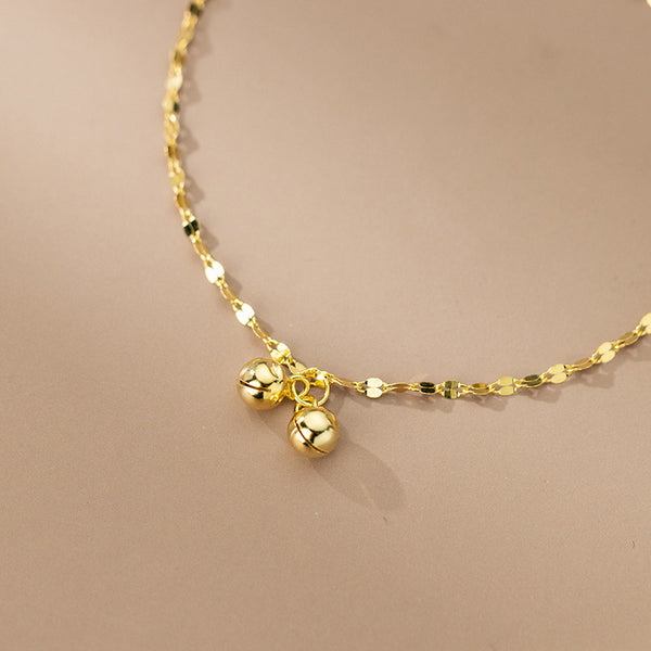 Dainty Bell Charm Anklet