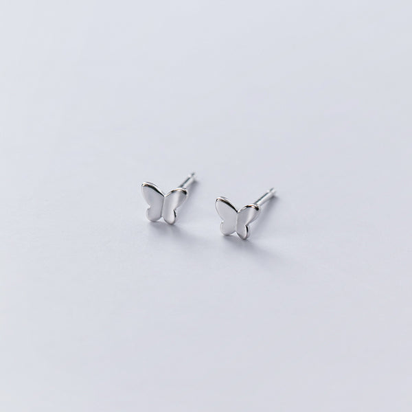 Tiny Butterfly Stud Earrings
